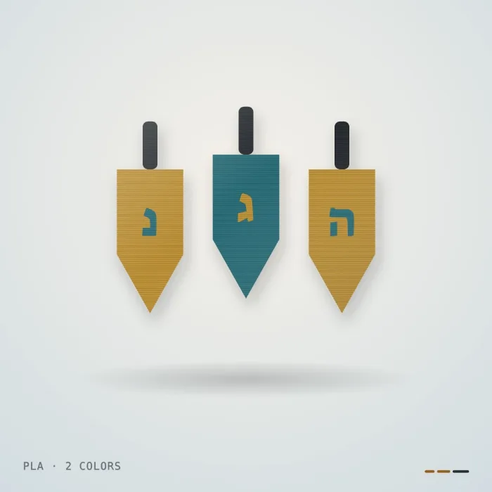 סט 4 סביבונים נ-ג-ה-פ